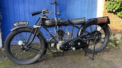 1927 AJS Model H4 349cc