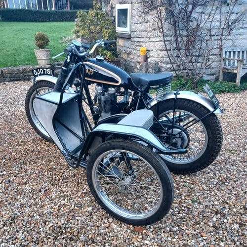 1950 AJS Model 16 MS Trials Till salu på auktion