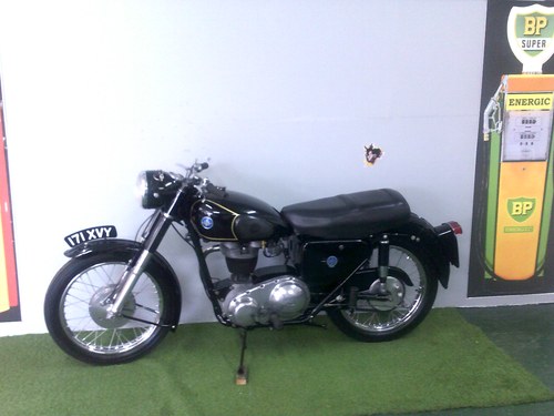 1959 AJS 350 Classic finished in black and chrome In vendita