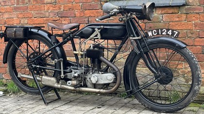 1925 AJS H4 sports deluxe 350cc