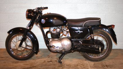 A circa 1960 AJS 250cc (AMC) motorcycle