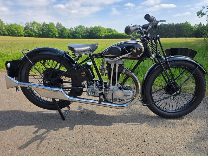 1931 AJS model SB6 Big Port
