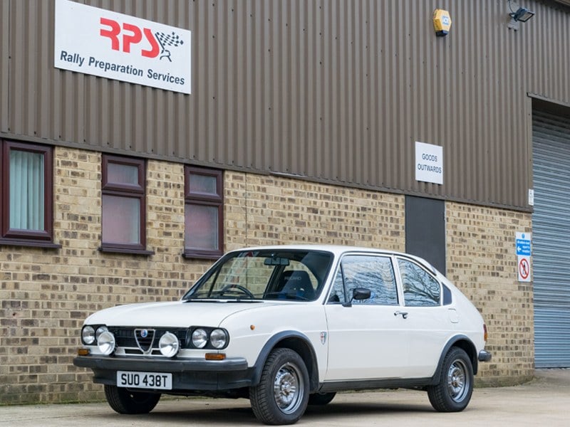 1978 Alfa Romeo Alfasud Classic Rally Car
