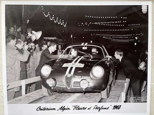 1961 Alfa Giulietta SZ Coda Tonda - ex-Alfaholics - FIA/HTP For Sale