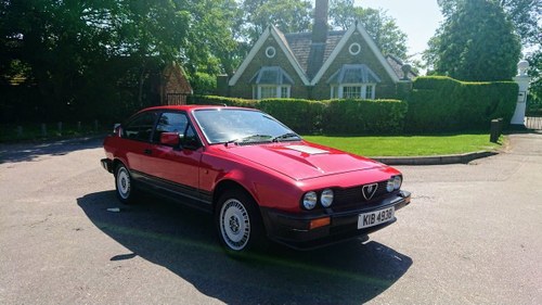 1983 Alfa Romeo Gtv6 2.5 V6 low mileage In vendita