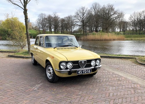 1975 Beautiful Giulia Lusso revised 2000 engine For Sale
