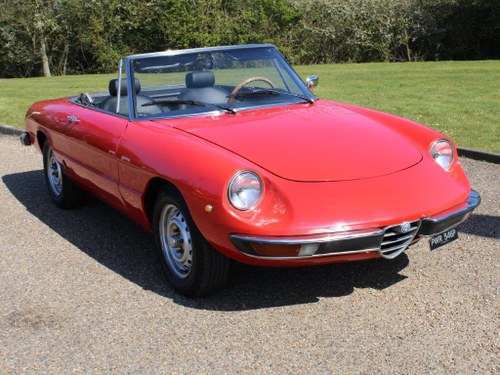1976 Alfa Romeo 1300 Spider 2 LHD at ACA 1st & 2nd May For Sale by Auction