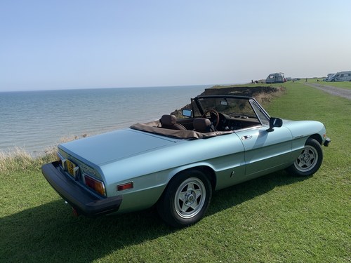 1982 Alfa Spider Veloce 2000 LHD California Car (1 Lady Own) SOLD