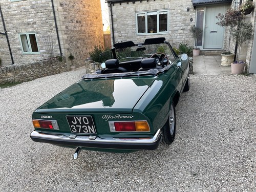 1975 Alfa Spider restored to perfection in 2020/1 For Sale