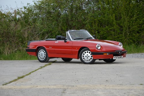 1988 Alfa Romeo Spider Veloce In vendita