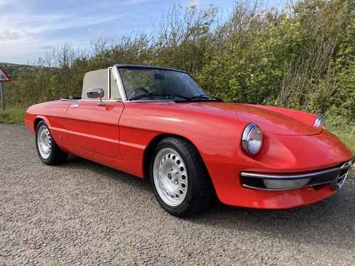 1985 Alfa Romeo spider 2000 VENDIDO