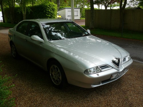 2003 Alfa Romeo 166 3.0 V6 Manual, 59,000 miles, FSH, In vendita