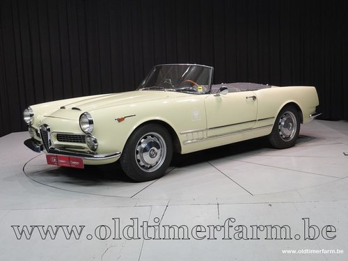 1962 Alfa Romeo 2000 Spider Touring '62 CH3046 VENDU