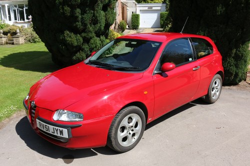 2002 ALFA ROMEO 147 1.6.Just 17k miles,one ower from new & FSH SOLD