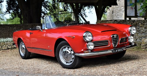 1964 Alfa Romeo Spider Gorgeous classic Italian Sports Car SOLD