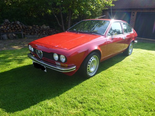 1978 Alfa Romeo Alfetta GTV 2.0 SOLD