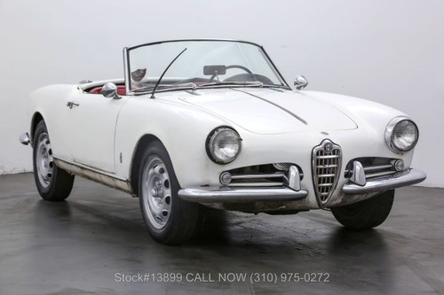 1959 Alfa Romeo Giulietta Spider For Sale