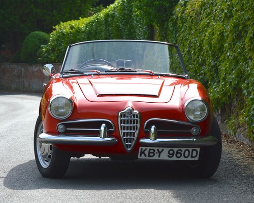 1963 Alfa Romeo Giulia 1600 Spider SOLD For Sale