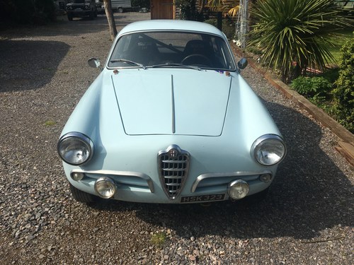 1957 Alfa Romeo Giulietta Sprint 750B In vendita