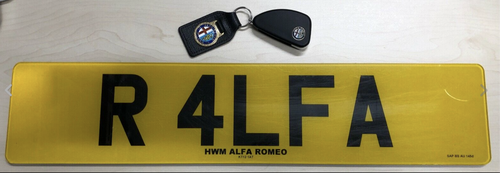 R 4LFA, perfect number plate for your Alfa, Lexus LFA, For Sale