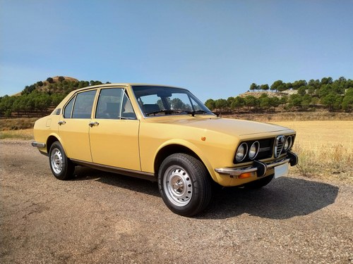 1975 Rare alfetta 1.8 first series. Stunning condition For Sale
