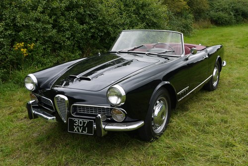 1960 Alfa-Romeo Touring Spider For Sale by Auction