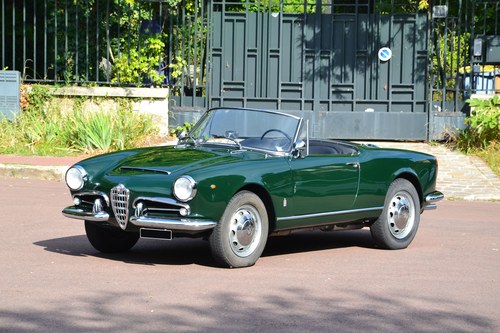 1962 Alfa Romeo Giulia Spider For Sale by Auction