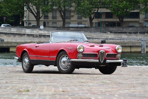 1960 Alfa Romeo 2000 Spider Touring - No reserve For Sale by Auction