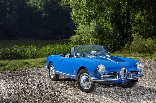 1959 Alfa Romeo Giulietta Spider Tipo 750 D For Sale by Auction