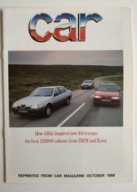 Picture of Alfa Romeo UK Motor Show publication