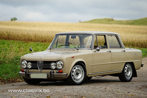1969 Alfa Romeo 1600 Super in first paint and with 60.000km VENDUTO