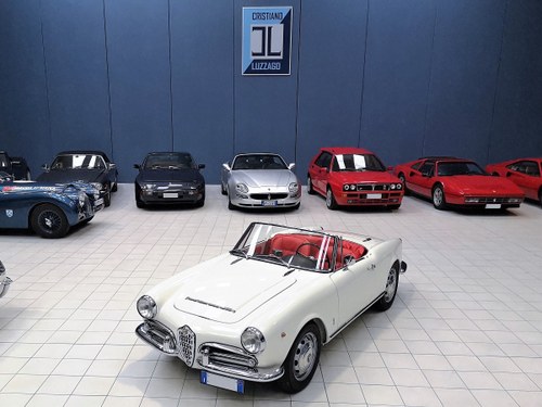 1964 GIULIA SPIDER VELOCE just totally restored euro 98.000 For Sale