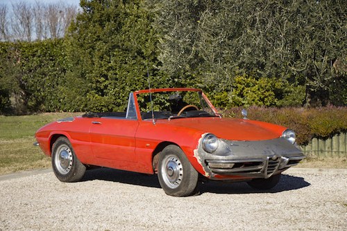 1967 Alfa Romeo Duetto 1600 Spider osso di seppia VENDUTO