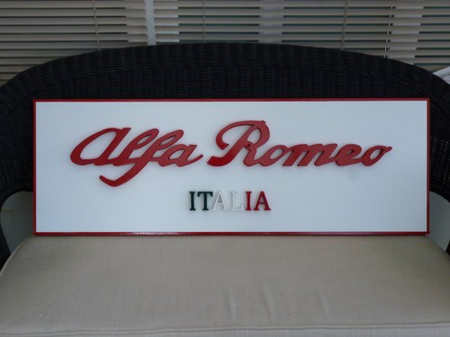 Alfa Romeo Italia Sign For Sale