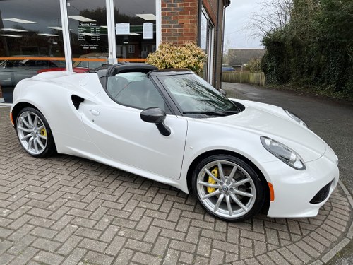 2019 ALFA ROMEO 4C SPIDER VERKAUFT