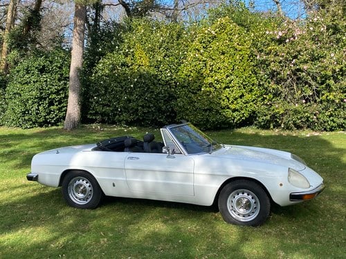 1972 ALFA ROMEO SPIDER 2000 Series 2 VERKAUFT