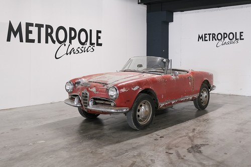 Alfa Romeo Giulietta 1600 Spider. 1963. Restoration object Kaufen Bei