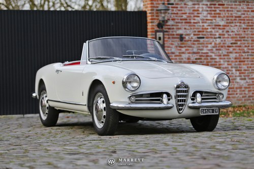 1961 Alfa Romeo Giulietta Spider Veloce SOLD