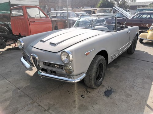 1961 Alfa Romeo Touring Spider Project For Sale