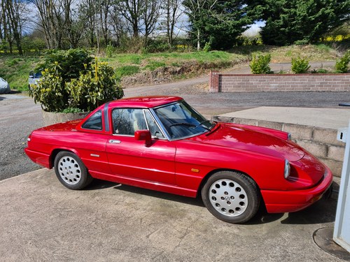 1991/J Alfa Romeo S4 Spider 2.0 VERKOCHT
