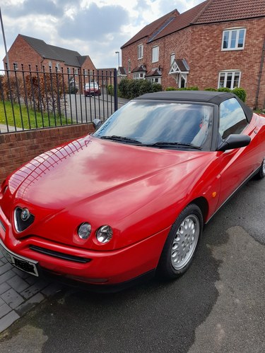 1996 Alfa Spider Great Condition New MOT and Loads of History SOLD