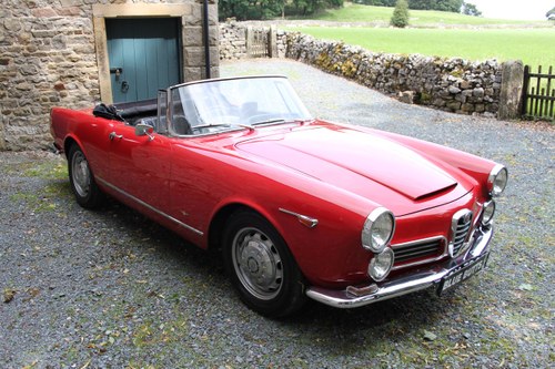 1964 Alfa Romeo 2600 Spider Extremely Rare For Sale