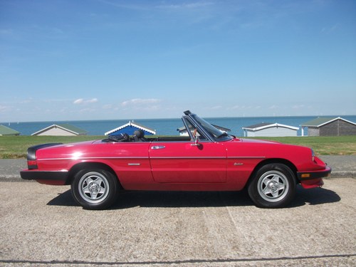 1986 Alfa Romeo Spider Series 3 Graduate. Lovely condition For Sale
