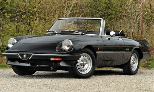 1989 ALFA-ROMEO SPIDER 2.0 VELOCE For Sale by Auction