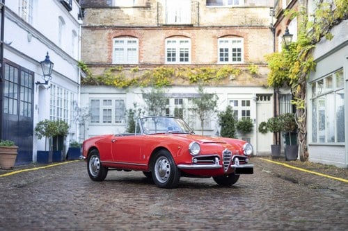 1964 ALFA-ROMEO GIULIA (101) SPIDER À venda em leilão