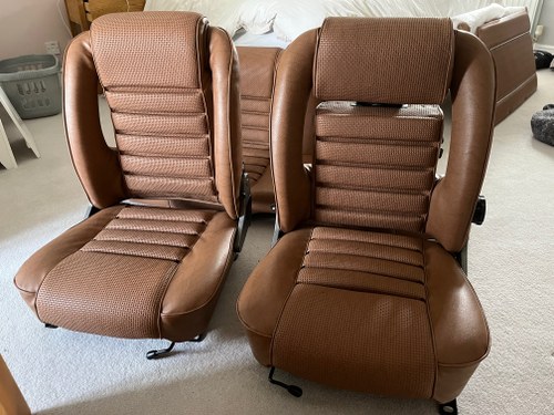 1969 Alfa Romeo GTV Flying Buttress Seats - Full Interior Set For Sale