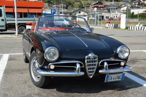 1961 Giulietta Spider For Sale