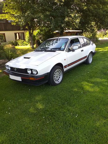 1985 alfa gtv6 3.0 south african homologation special for sa For Sale