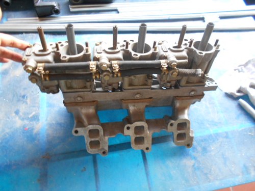 Carburetors dell' Orto FRPA 40S with manifold In vendita