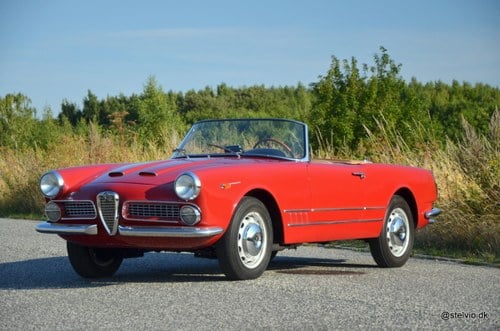 Alfa Romeo 2000 Touring Spider - 1960 VENDUTO